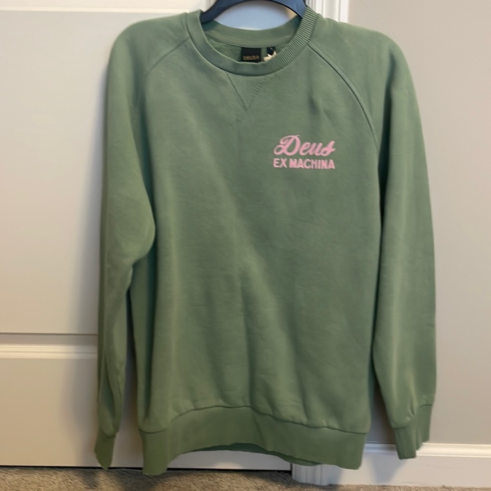 NWT Deus Ex Machina Sunbleached Impermanence Crew sweatshirt (size small)